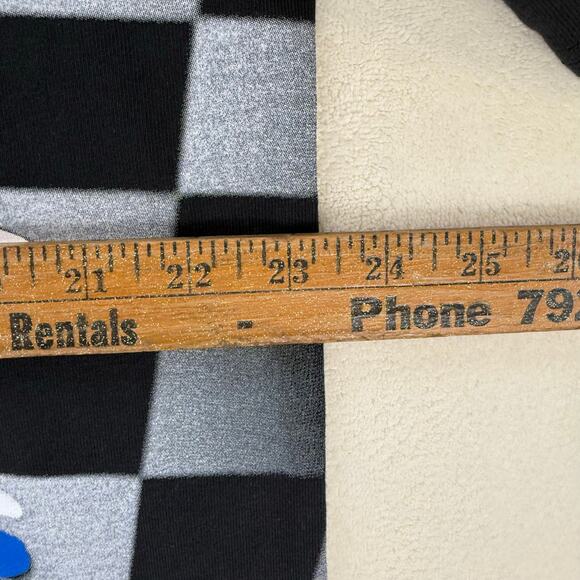 ADIDAS X JEREMY SCOTT MEN'S MEDIUM NASCAR RALLY CAR BLACK TSHIRT HG6512 - Picture 6 of 6